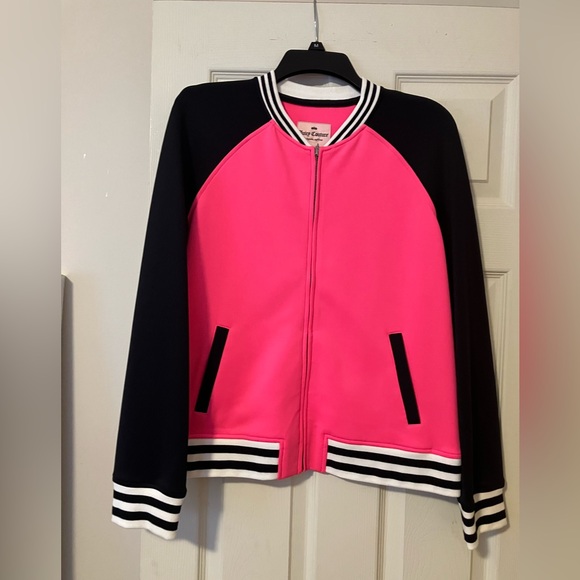 Juicy Couture Pink Varsity Jacket - Picture 2 of 9